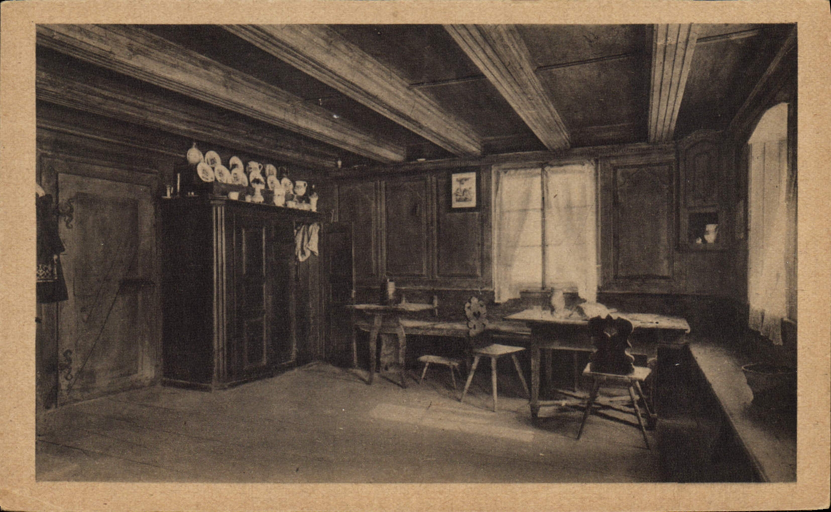 CPA Chambre de paysans 