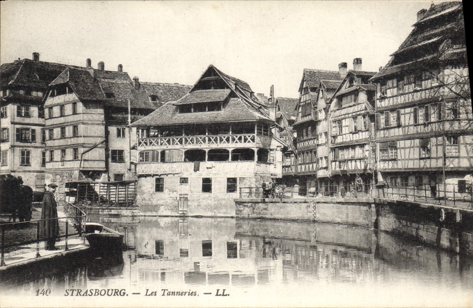 CPA Strasbourg Les Tanneries 