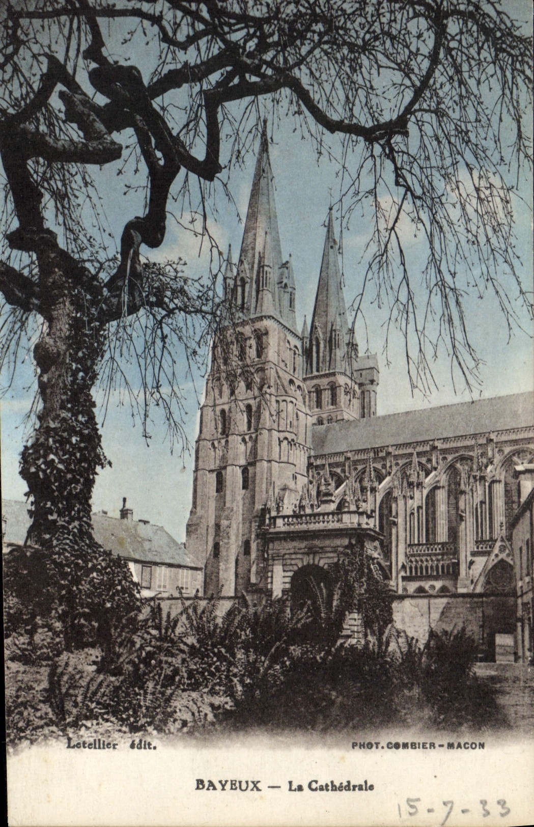 CPA Bayeux La Cathedrale 
