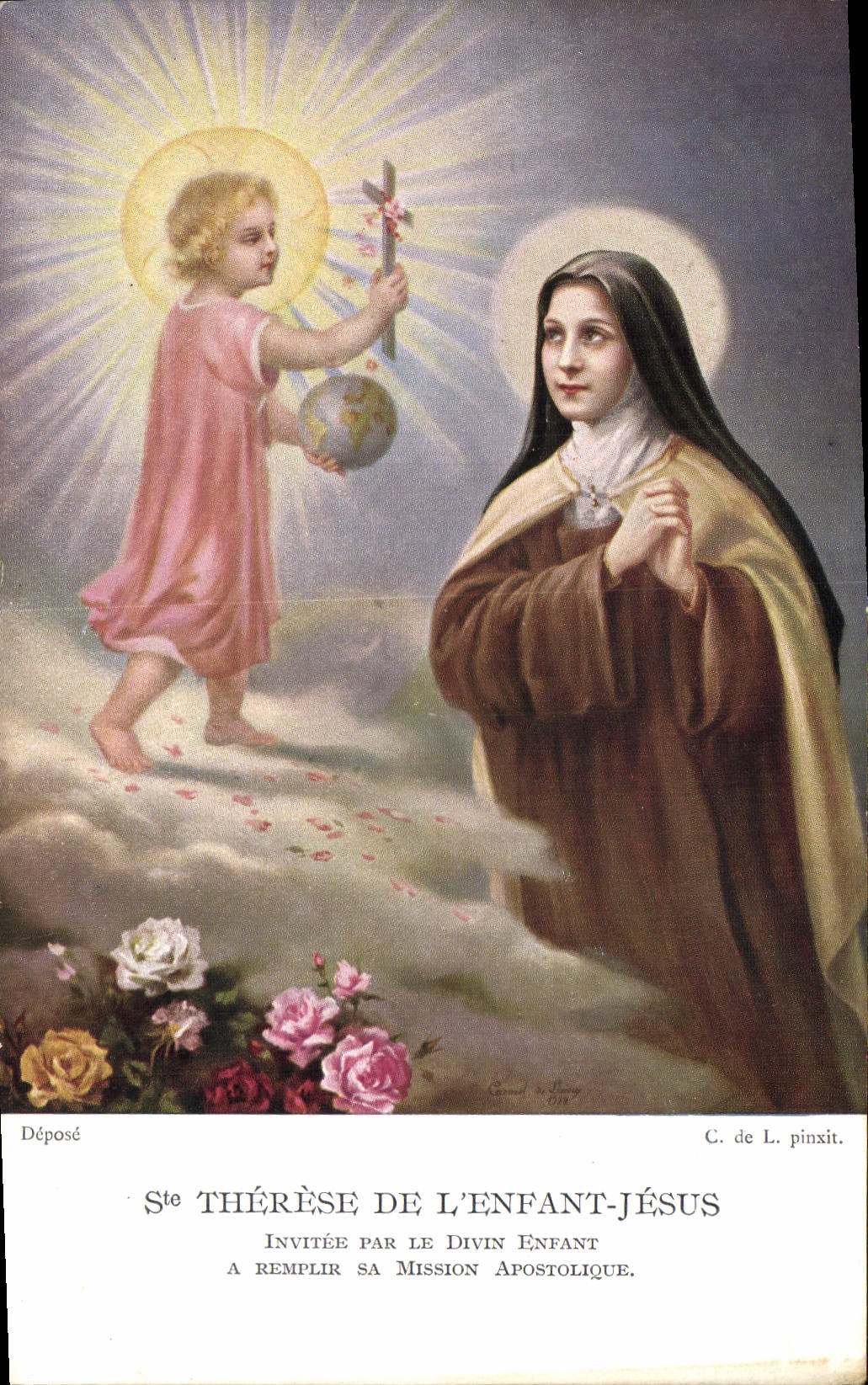 CPA Ste Therese de l'Enfant Jesus 