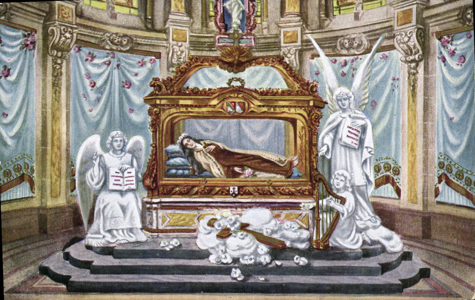 CPA Chapelle et Chasse de Ste Therese de l'Enfant Jesus