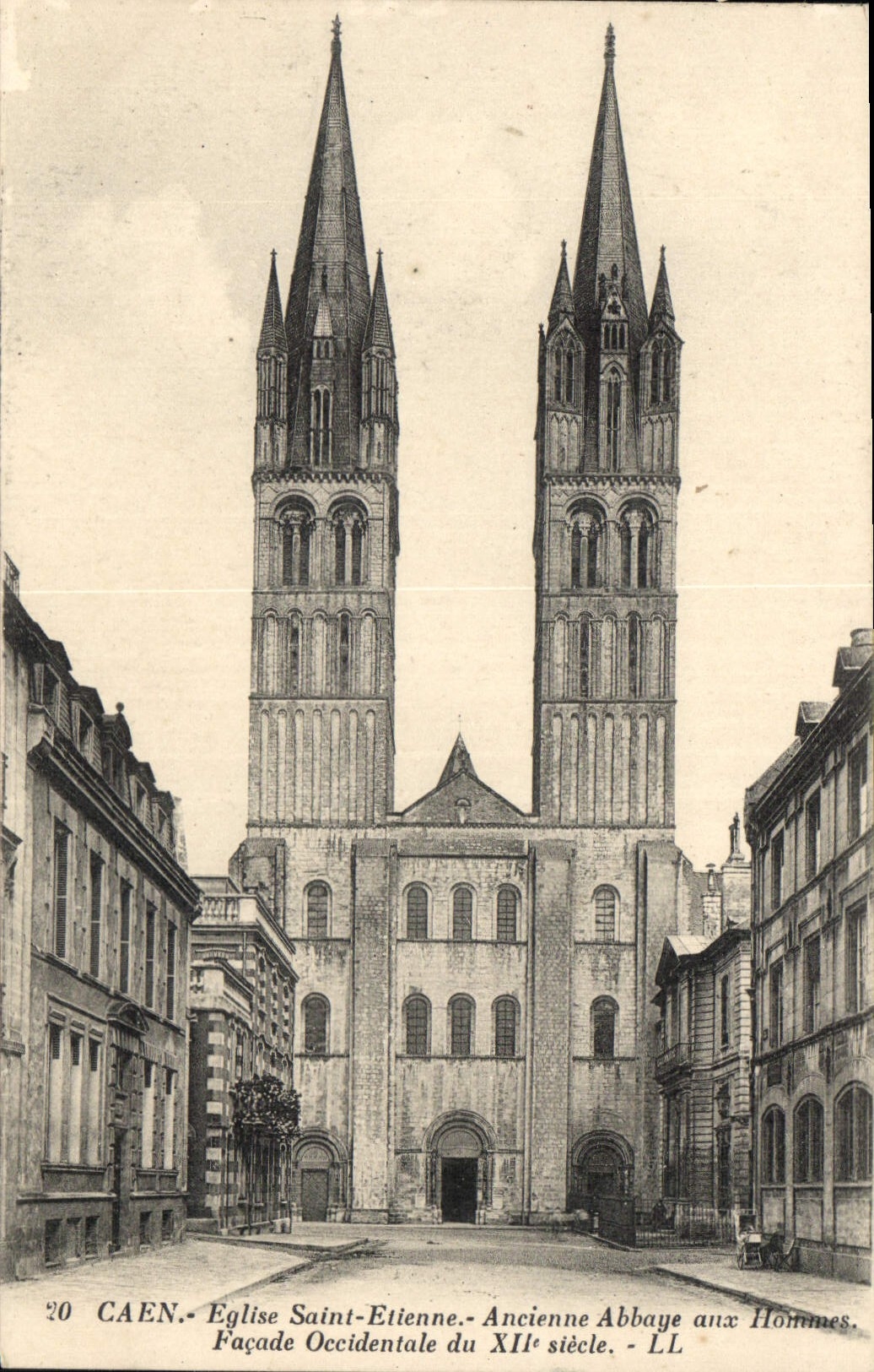 CPA Caen Eglise Saint Etienne Ancienne Abbaye aux Hommes 