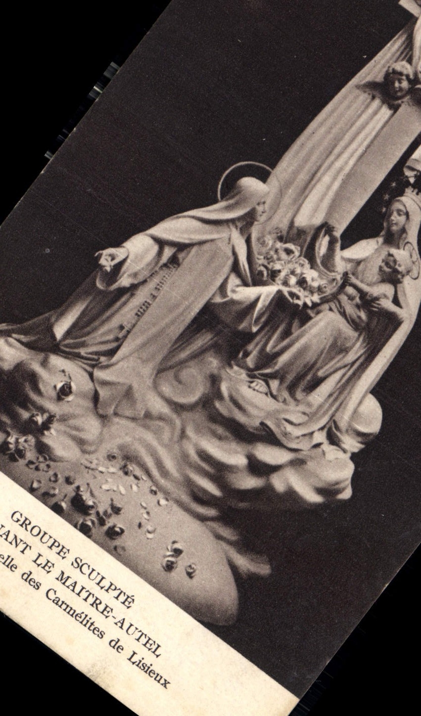 CPA Groupe Sculpte Le Maitre Autel Carmelites de Lisieux 