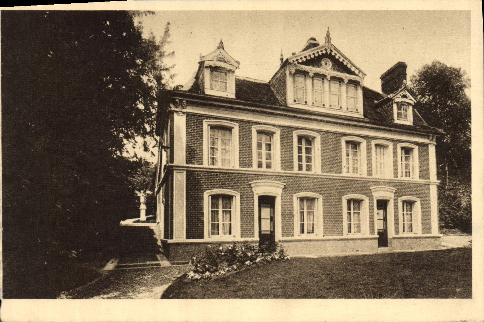 CPA Les Buissonnets Facade d'entree 