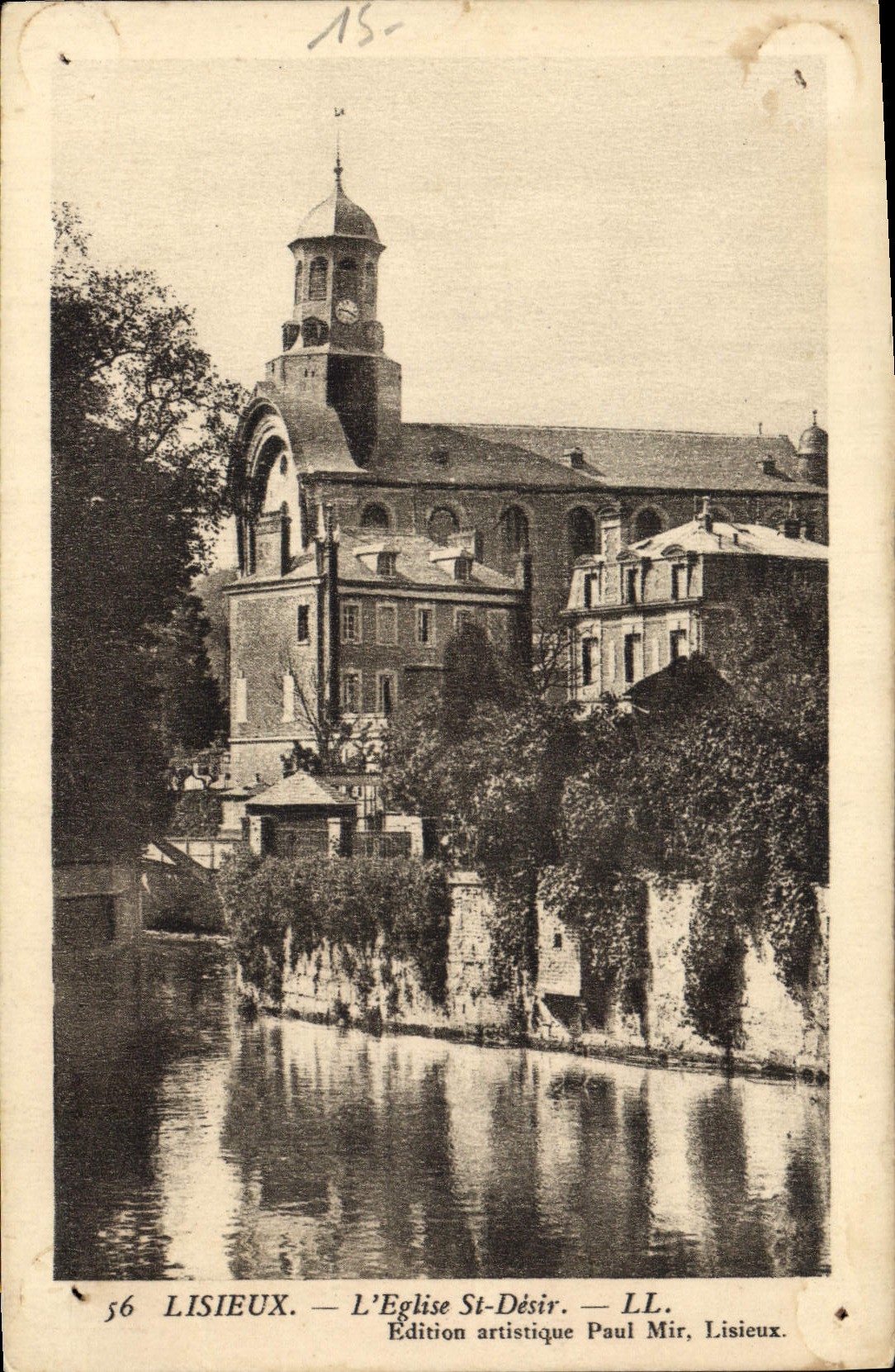 CPA Lisieux L'Eglise St Desir 
