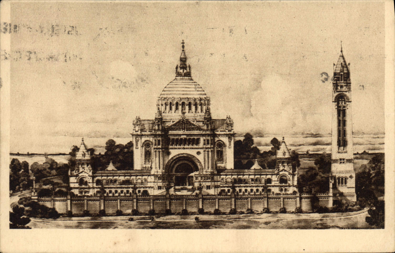 CPA La Basilique de Lisieux 