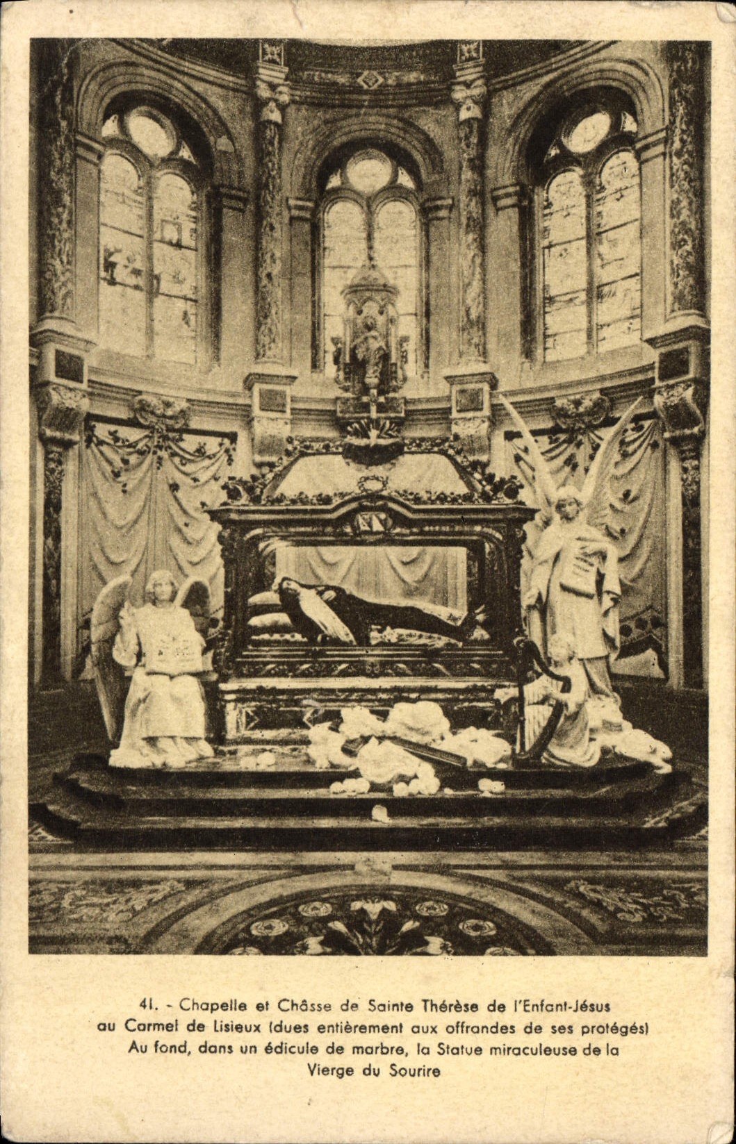 CPA Chapelle et Chasse de Sainte Therese de l'Enfant Jesus 