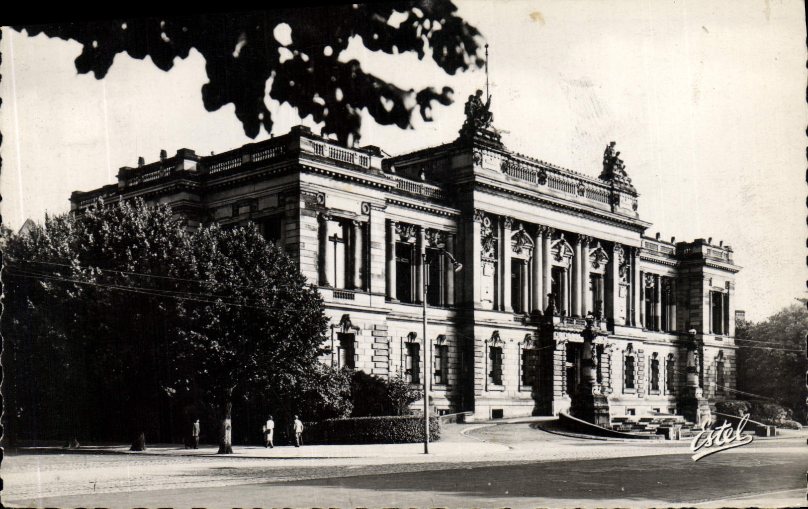 CPA Strasbourg Conservatoire Ancien Palais du Parlement Alsacien 