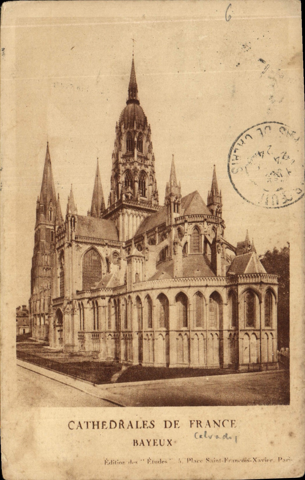 CPA Cathedrales de France Bayeux 