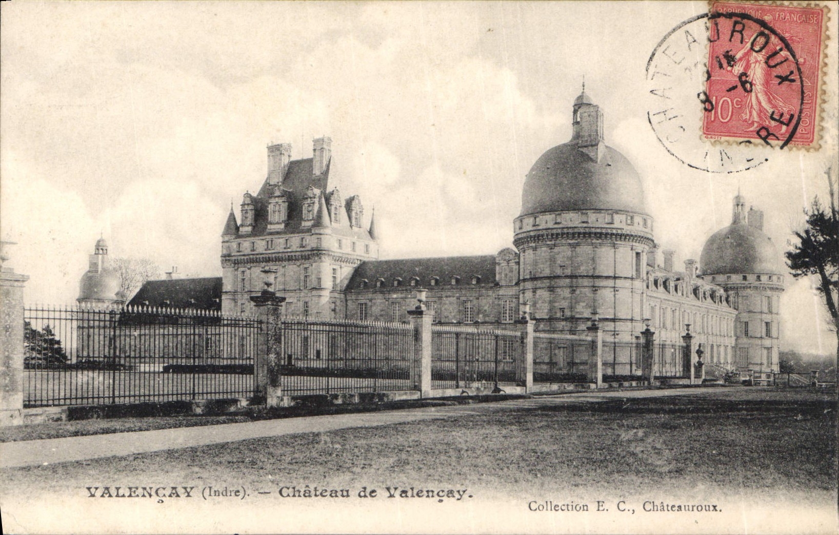 CPA Valencay Indre Chateau de Valencay 