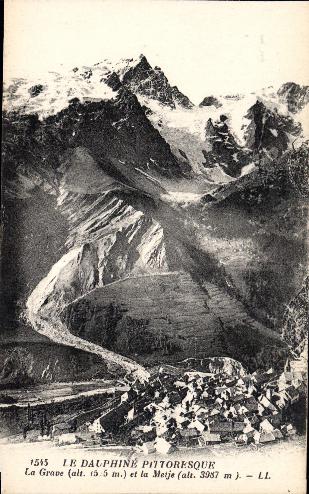 CPA Le Dauphine Pittoresque La Grave et la Meije