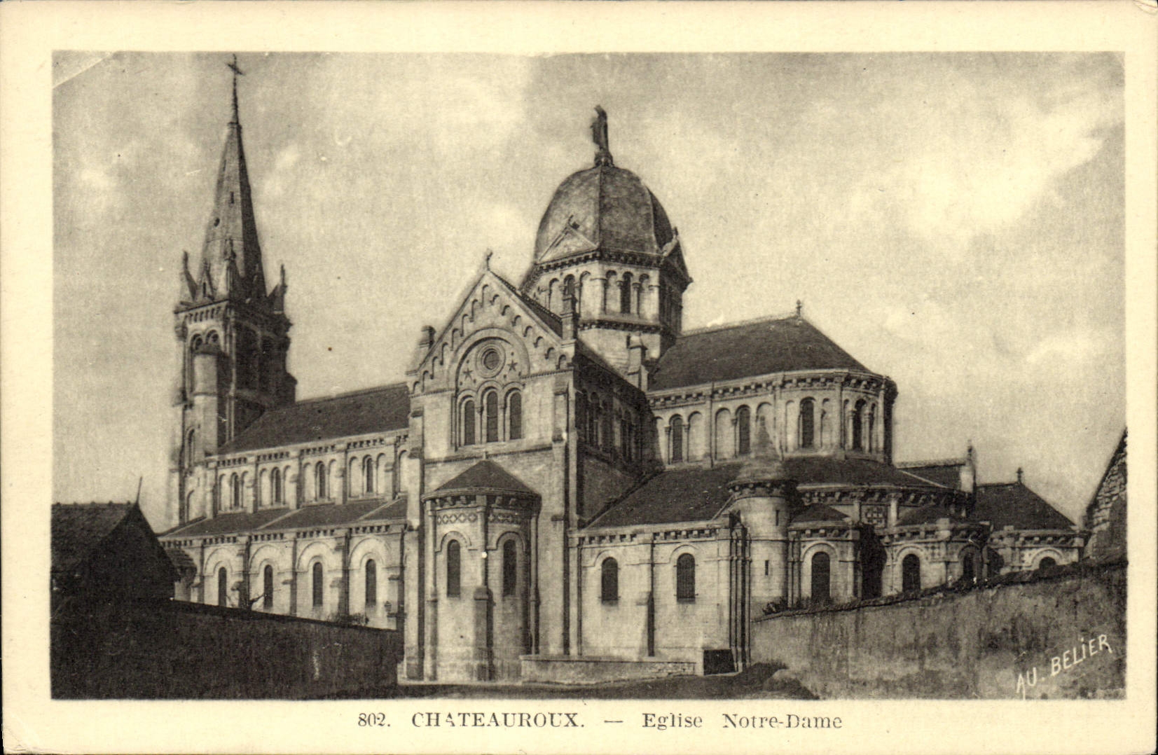 CPA Chateauroux Eglise Notre Dame 