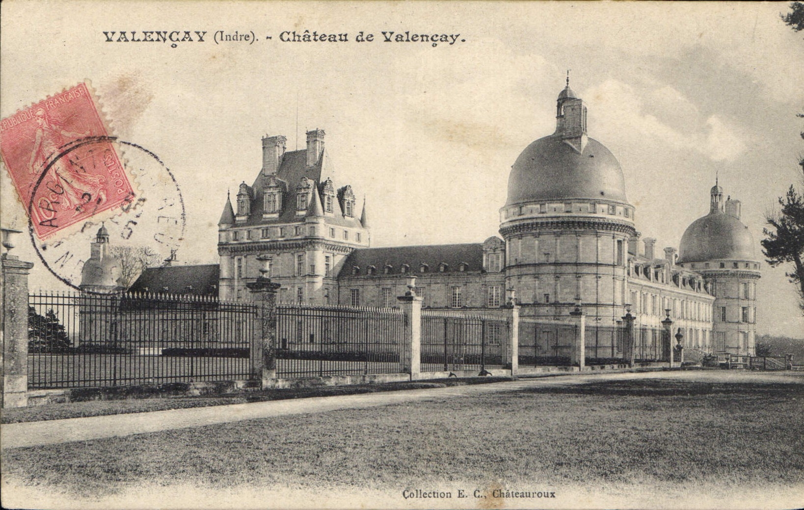 CPA Valencay Indre Chateau de Valencay