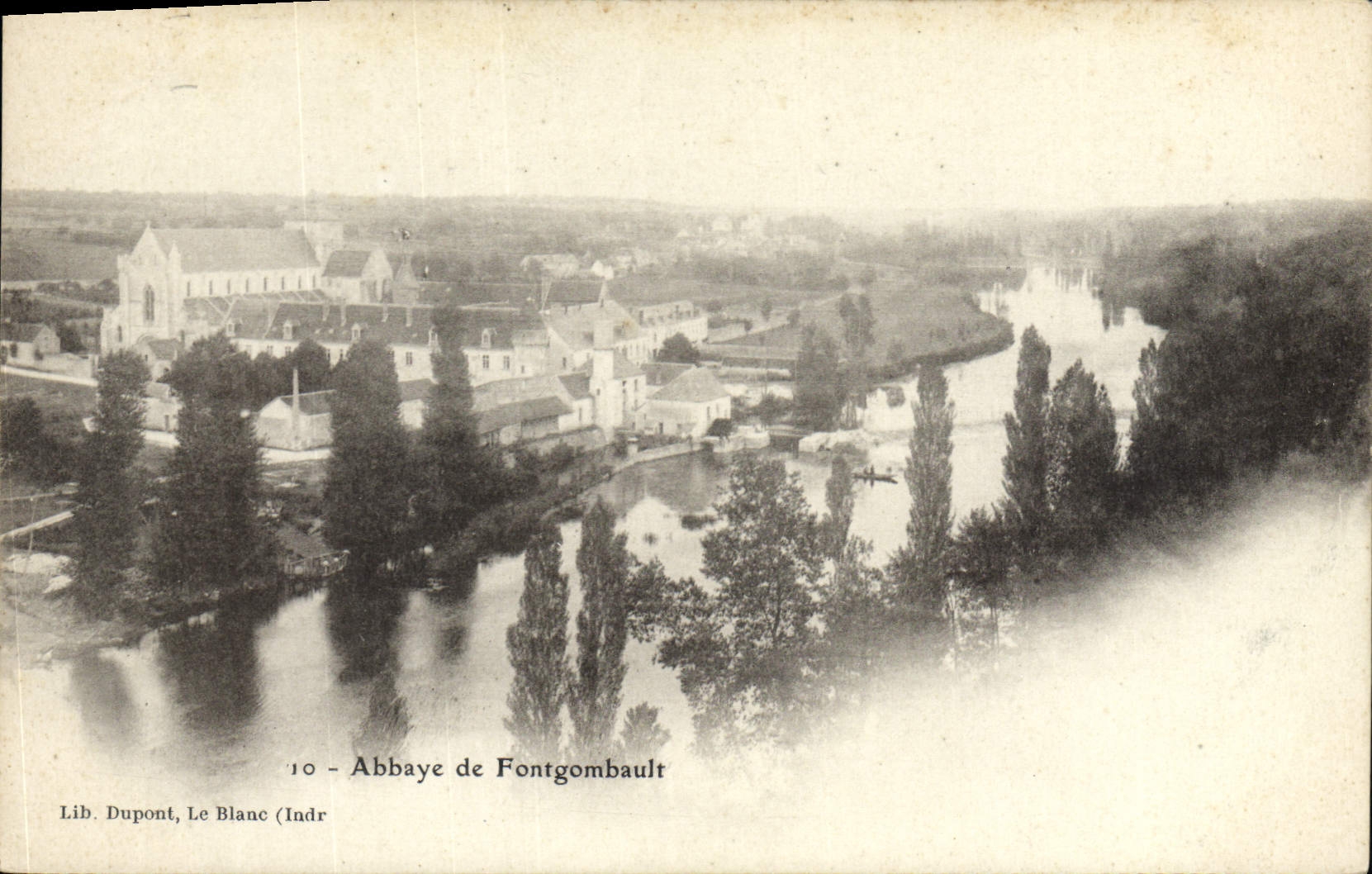 CPA Abbaye de Fontgombault 