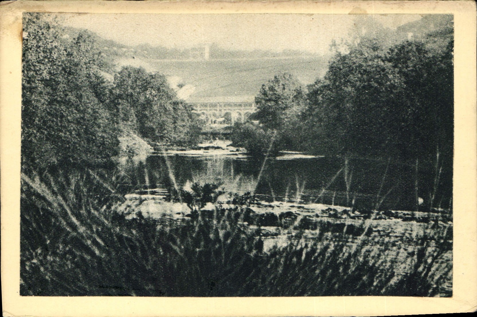 Image Eguzon Indre Le Barrage l'Usine et la Vallee de la Creuse