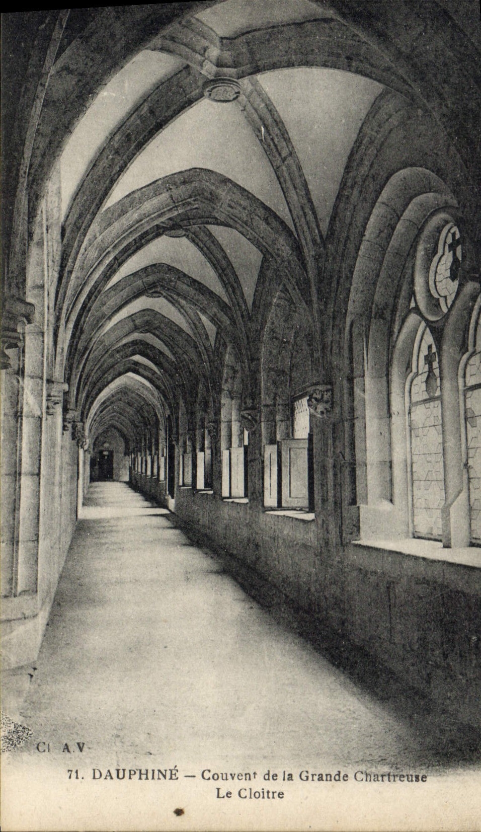 CPA Dauphine Couvent de la Grande Chartreuse Le Cloitre