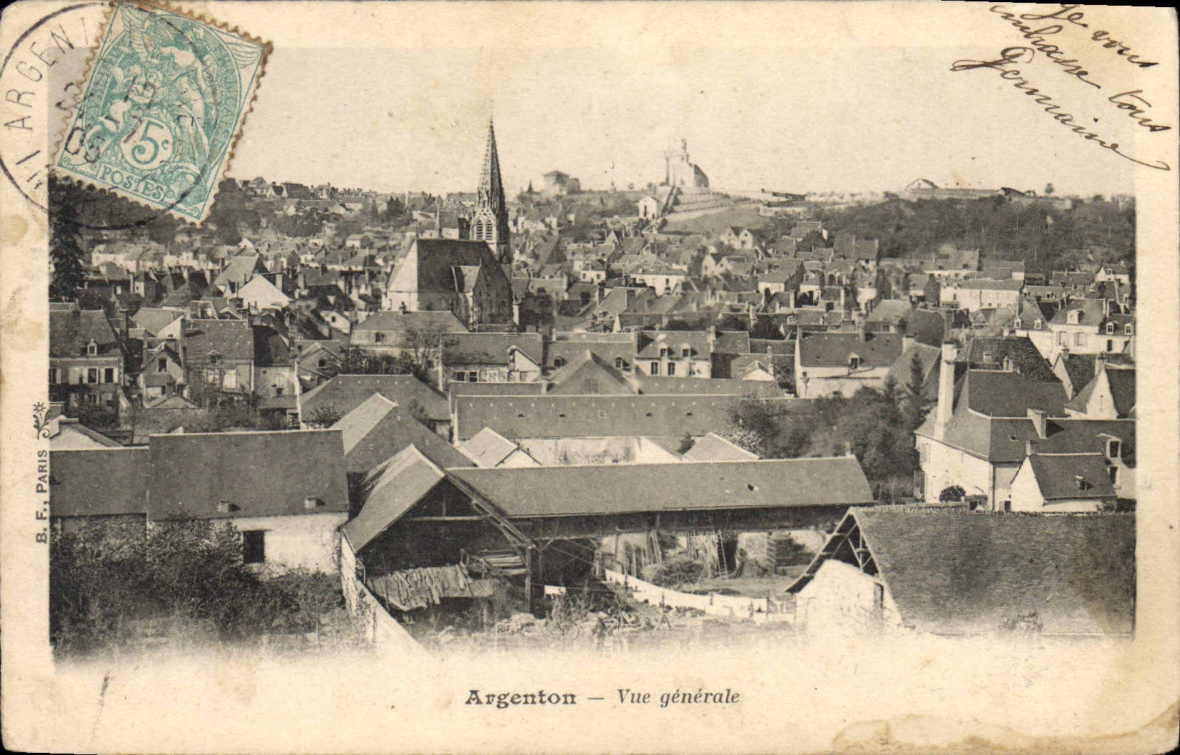 CPA Argenton Vue generale 