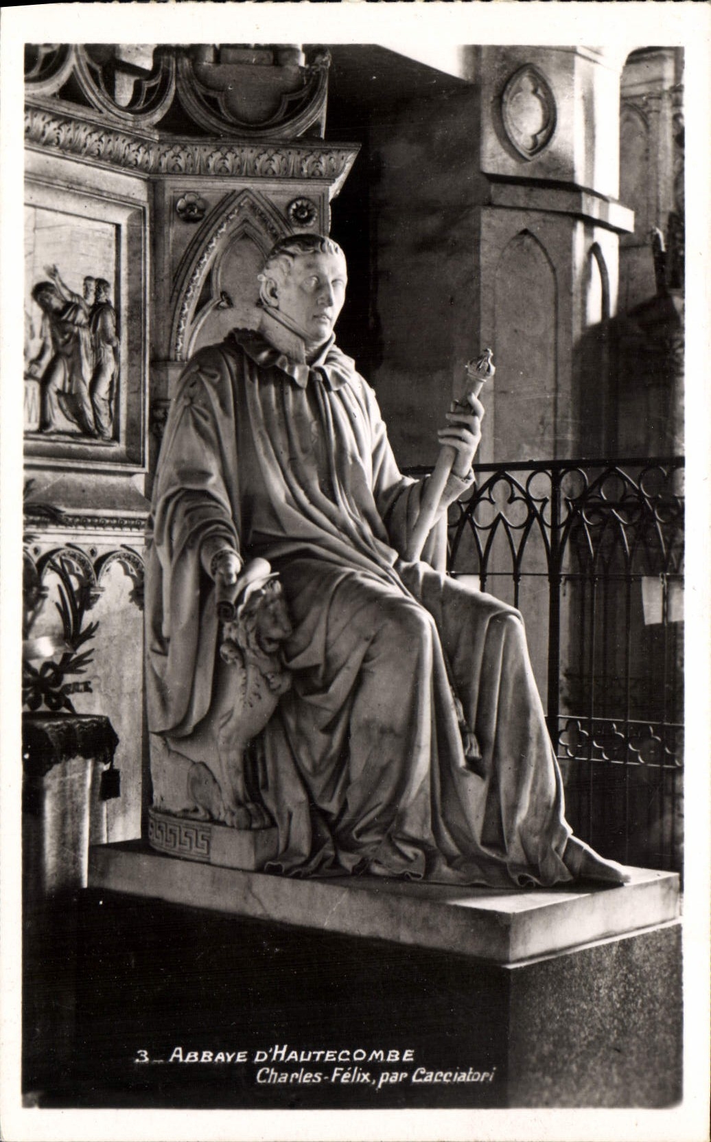 CPA Abbaye d'Hautecombe Charles Felix 