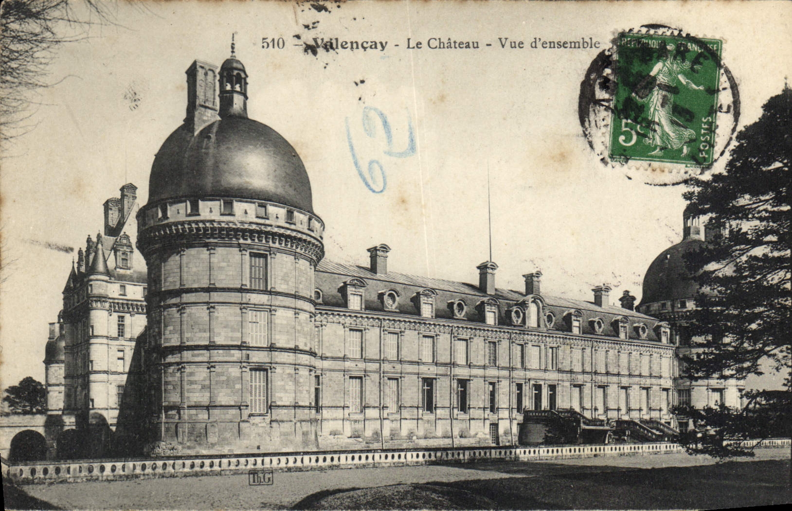 CPA Valencay Le Chateau Vue d'ensemble