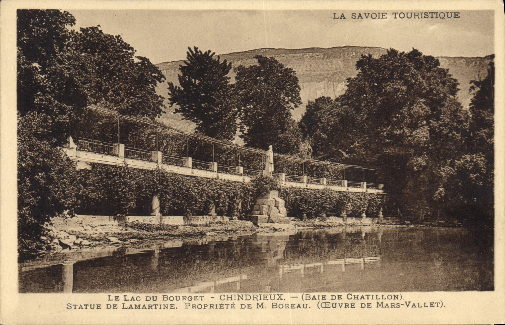CPA Le Lac du Bourget Chindrieux Baie de Chatillon