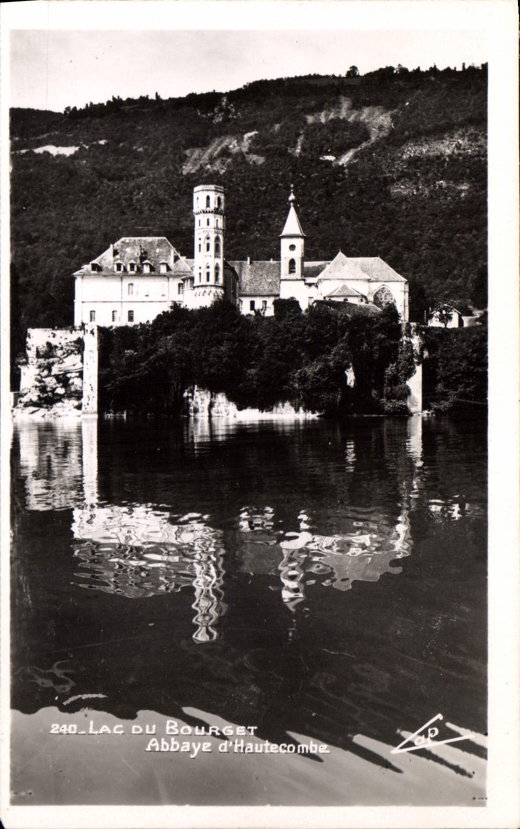 CPA Lac du Bourget Abbaye d'Hautecombe