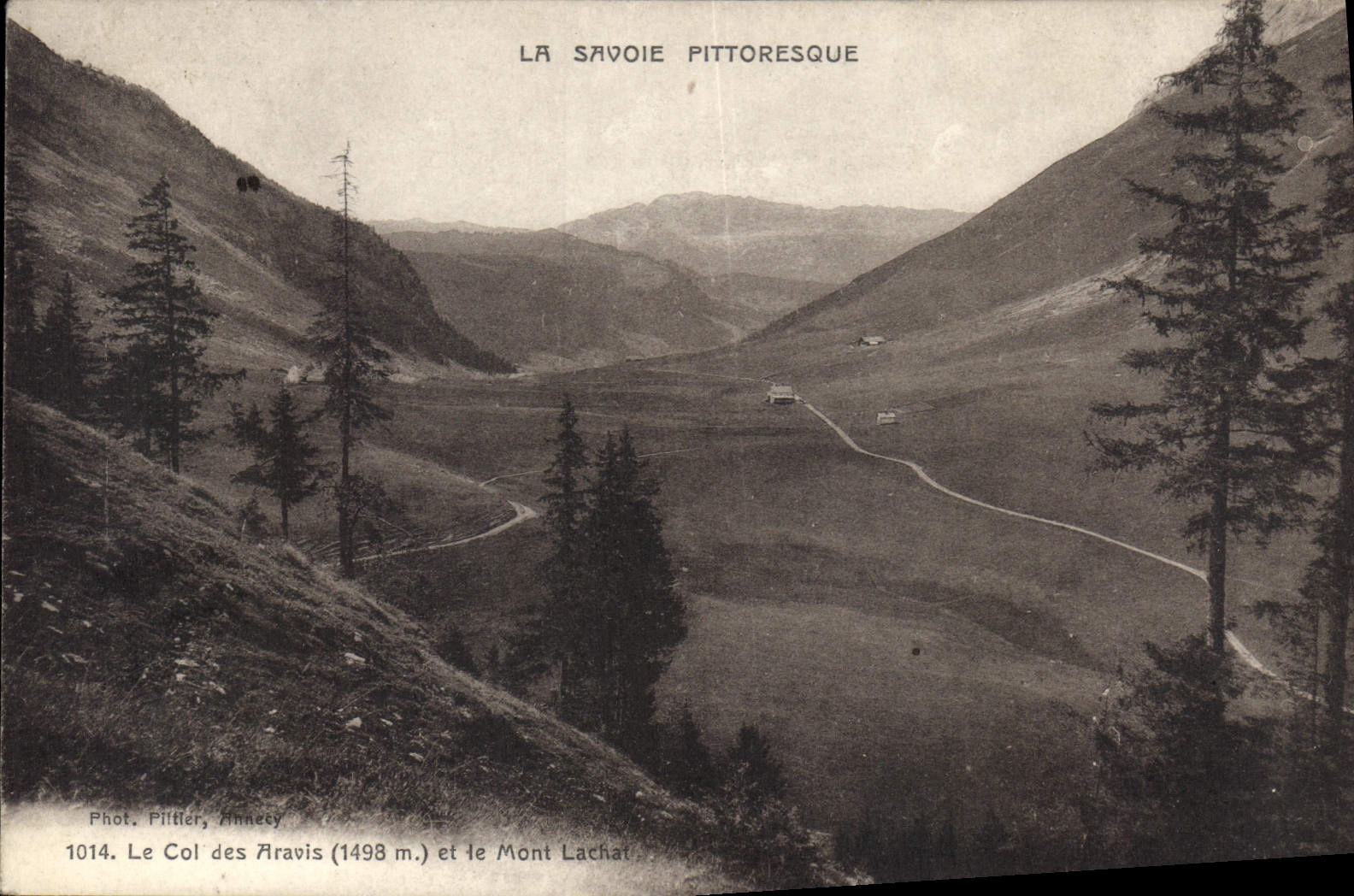CPA Le Col des Aravis et le Mont Lachat