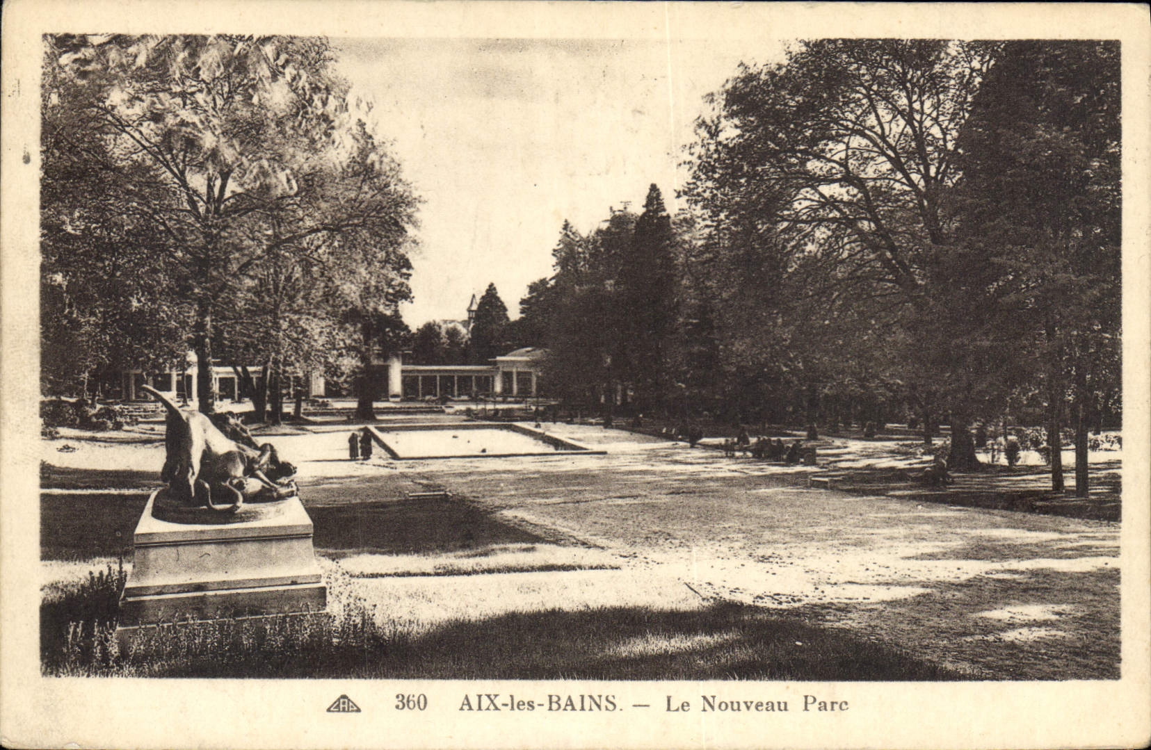 CPA Aix les Bains Le Nouveau Parc