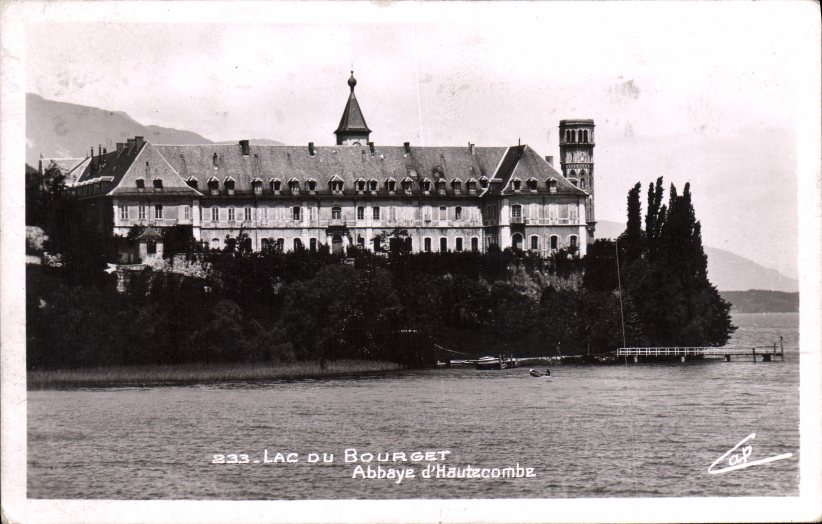 CPA Lac du Bourget Abbaye d'Hautecombe