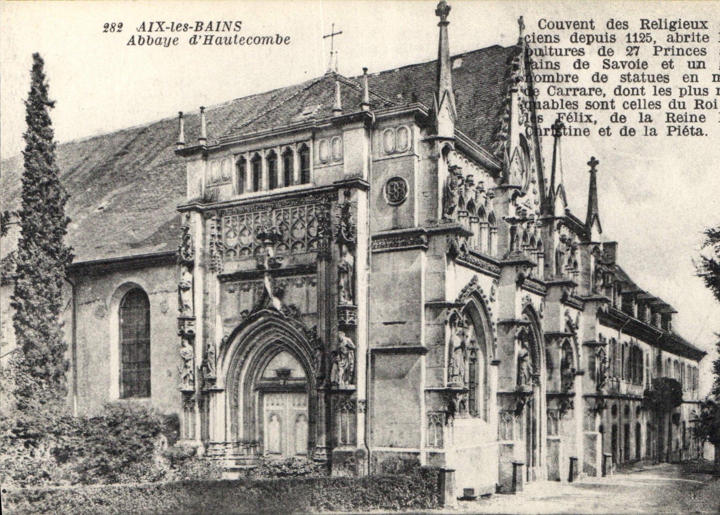 CPA Aix les Bains Abbaye d'Hautecombe