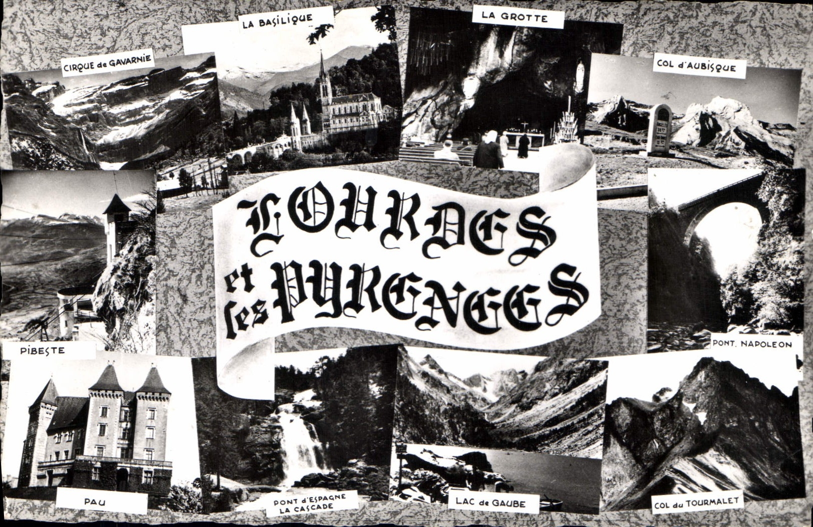 CPA Lourdes et les Pyrenees 