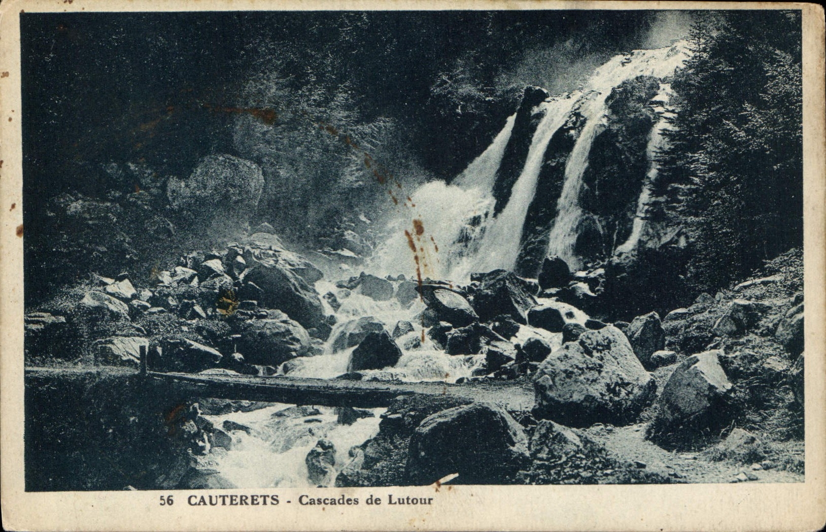 CPA Cauterets Cascades de Lutour 