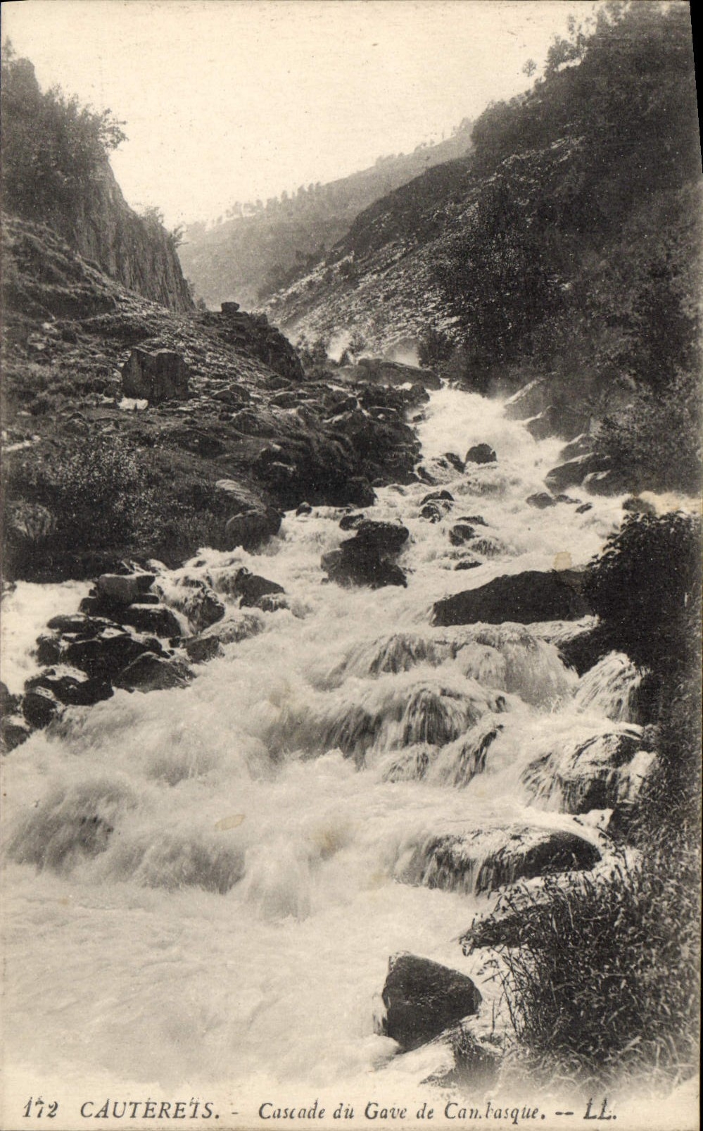 CPA Cauterets Cascade du Gave 