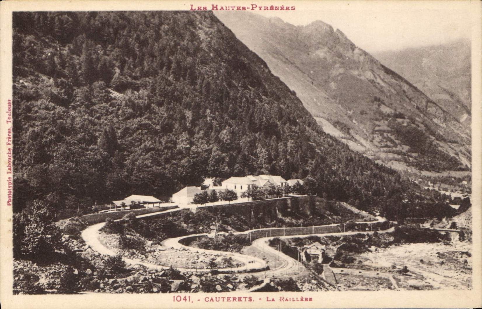 CPA Cauterets La Raillees 