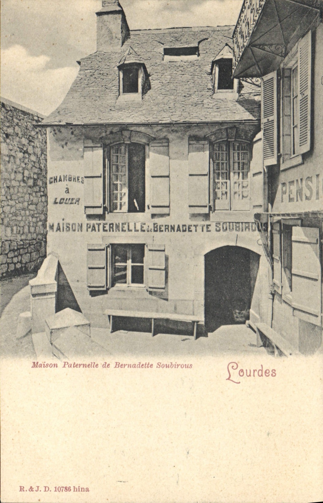 CPA Lourdes Maison Paternelle de Bernadette Soubirous 