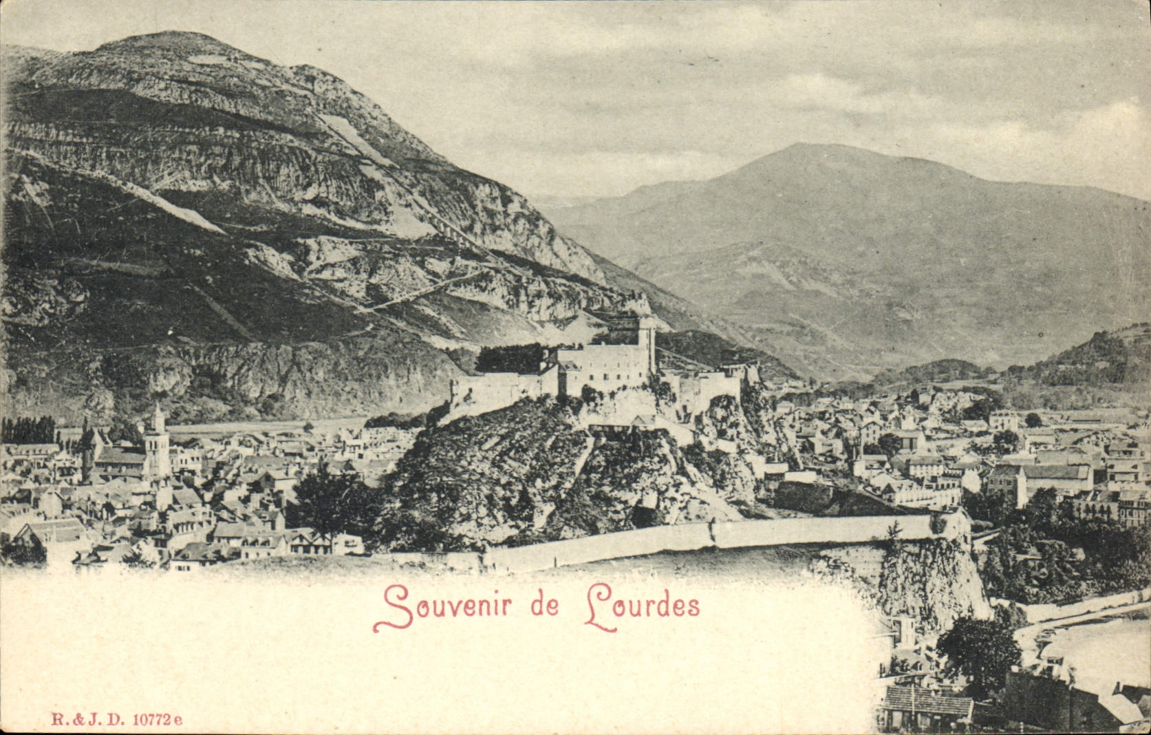 CPA Souvenir de Lourdes 