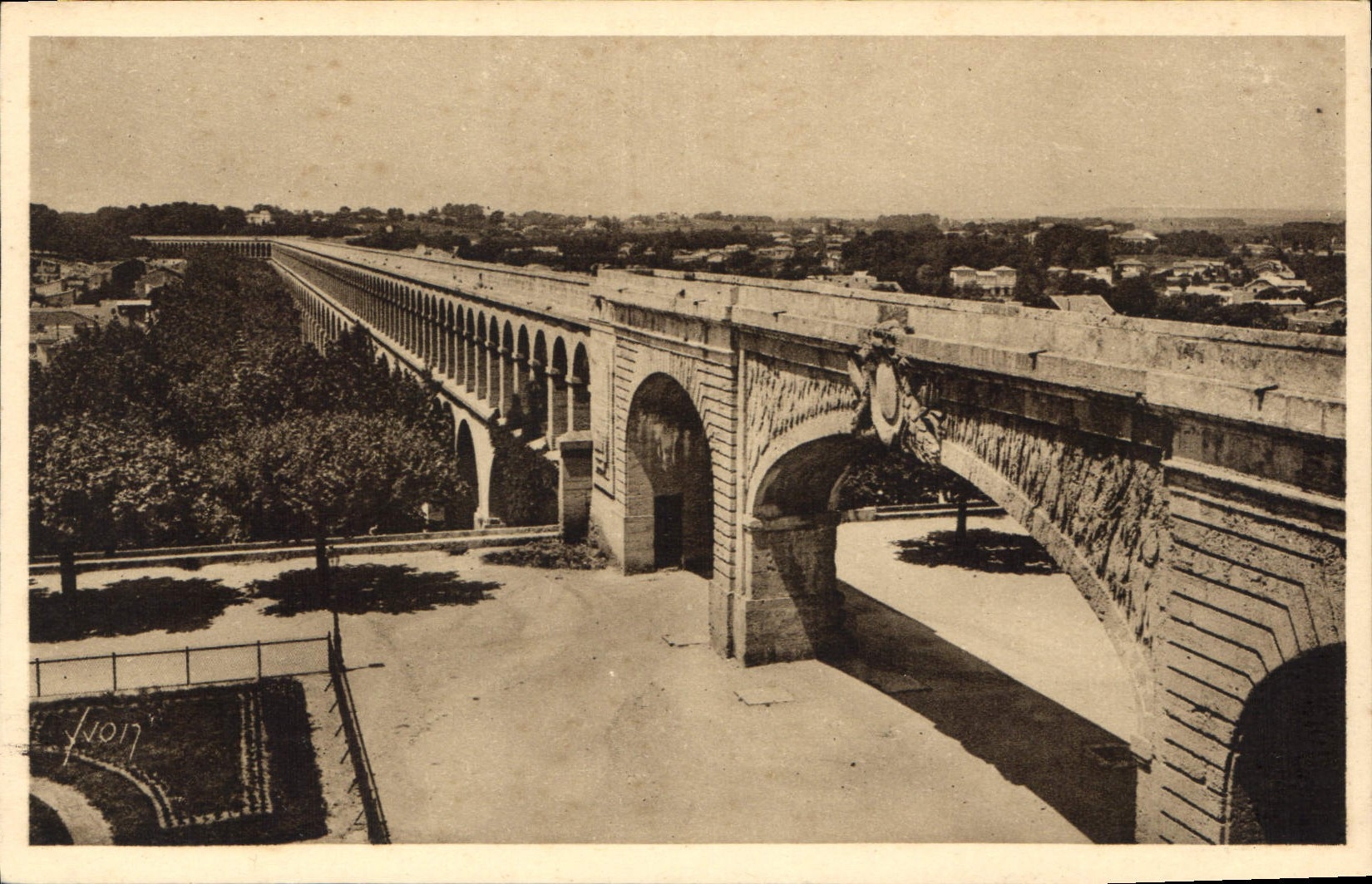 CPA Montpellier Herault L'Aqueduc Saint Clement