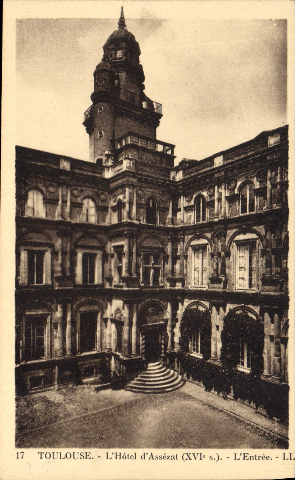 CPA Toulouse L'Hotel d'Assezat L'Entree 
