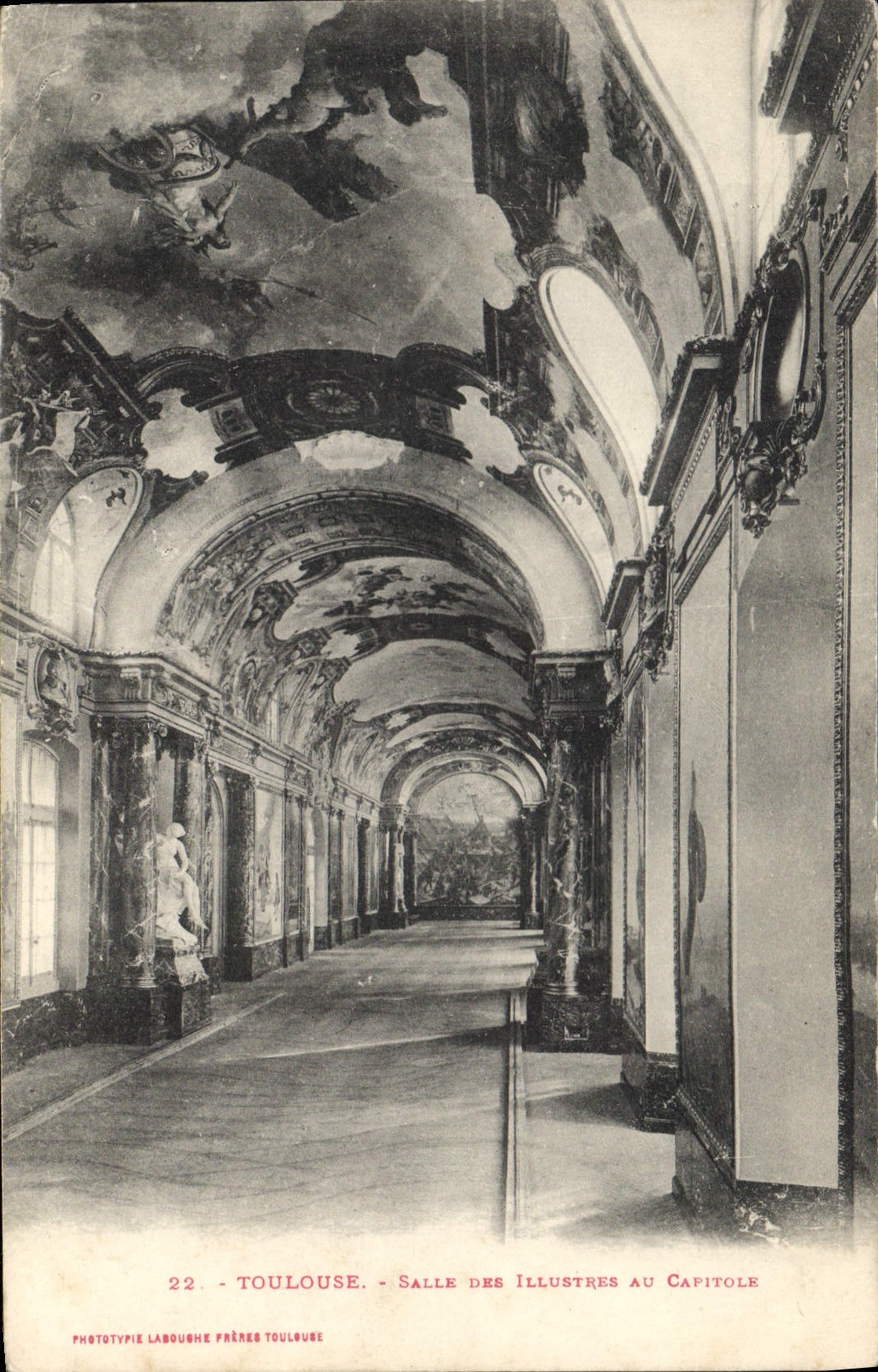 CPA Toulouse Salle des Illustres au Capitole