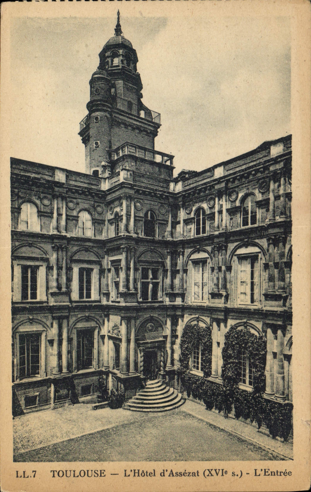 CPA Toulouse L'Hotel d'Assezat L'Entree 