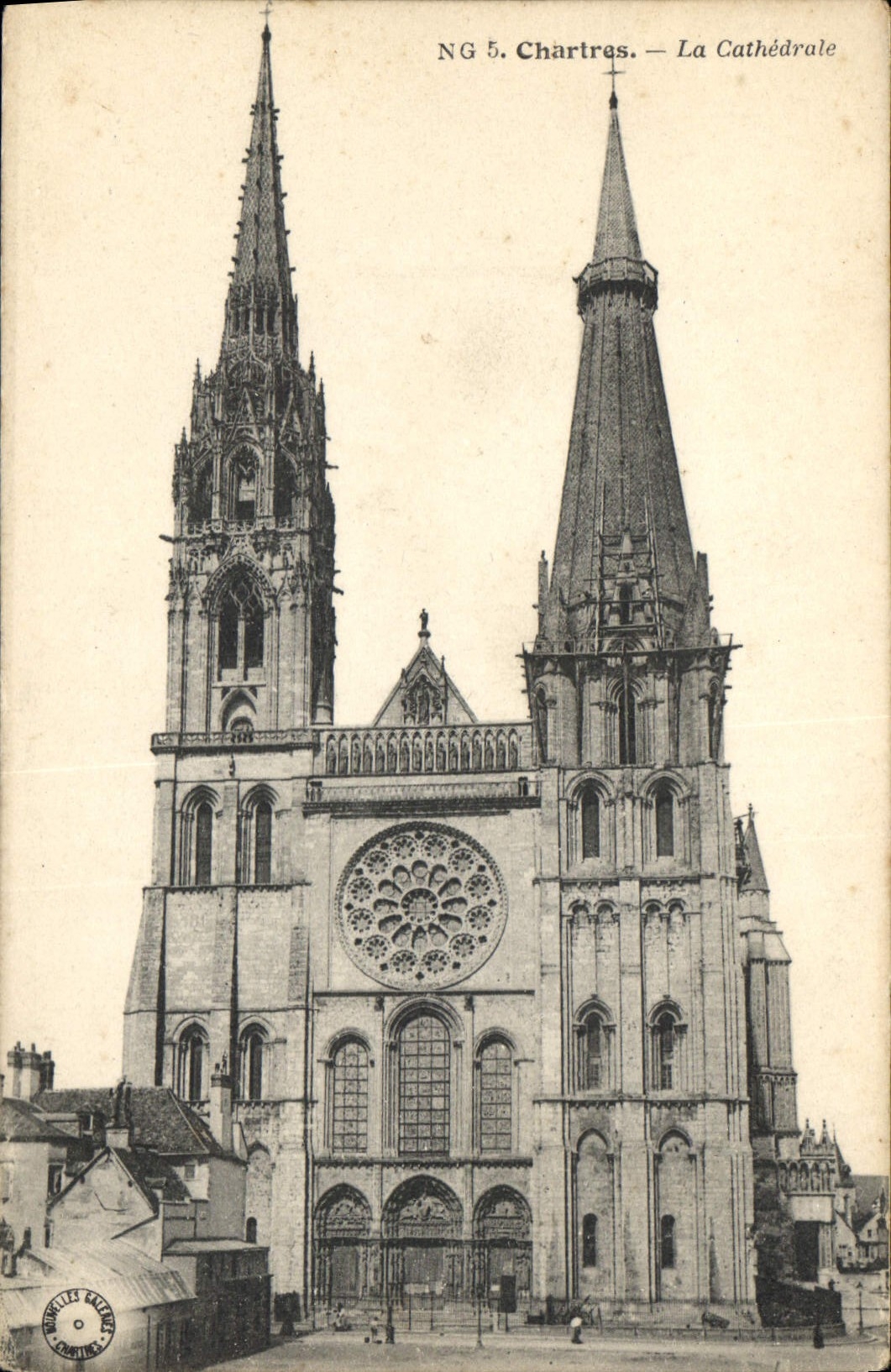 CPA Chartres La Cathedrale 