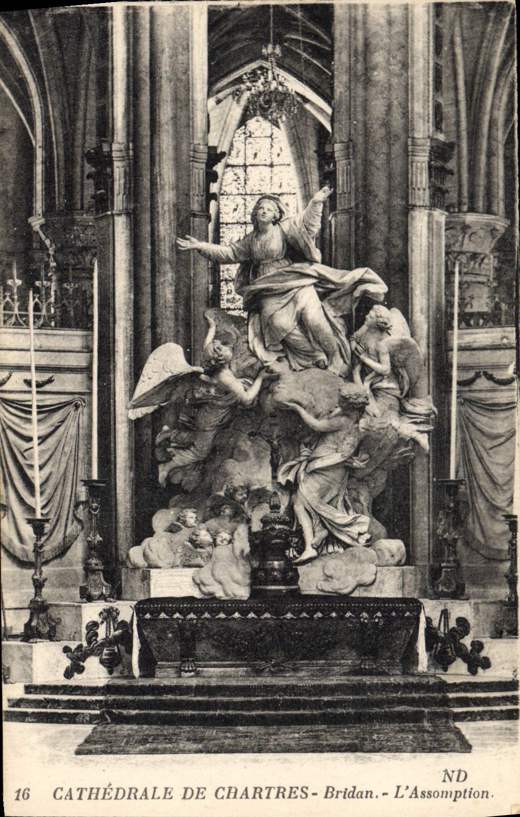 CPA Cathedrale de Chartres Bridan l'Assomption 