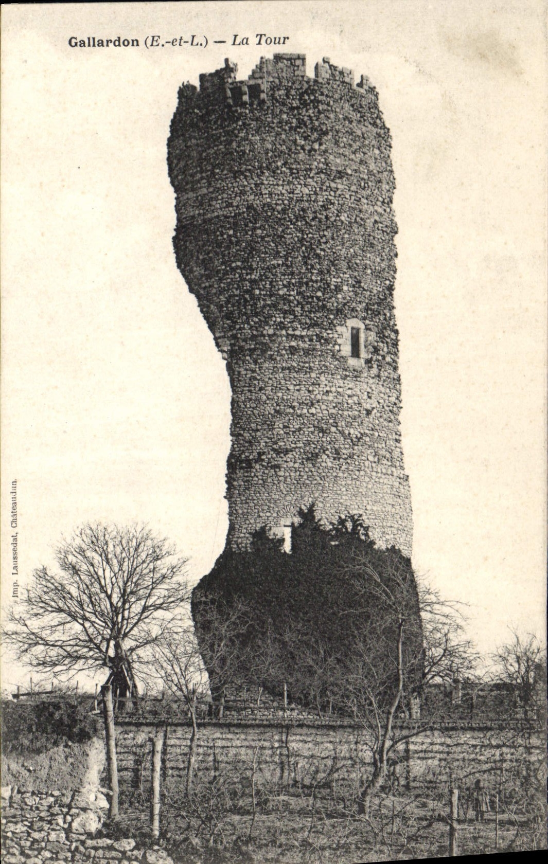 CPA Gallardon E et L la Tour 