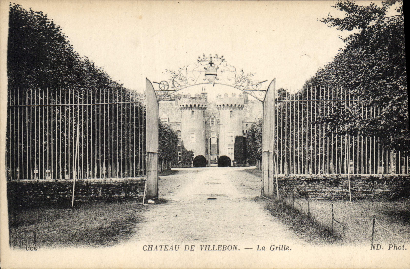 CPA Chateau de Villebon la Grille 