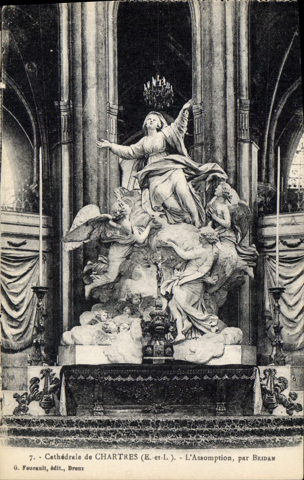 CPA Cathedrale de Chartres E et L l'Assomption par Bridar