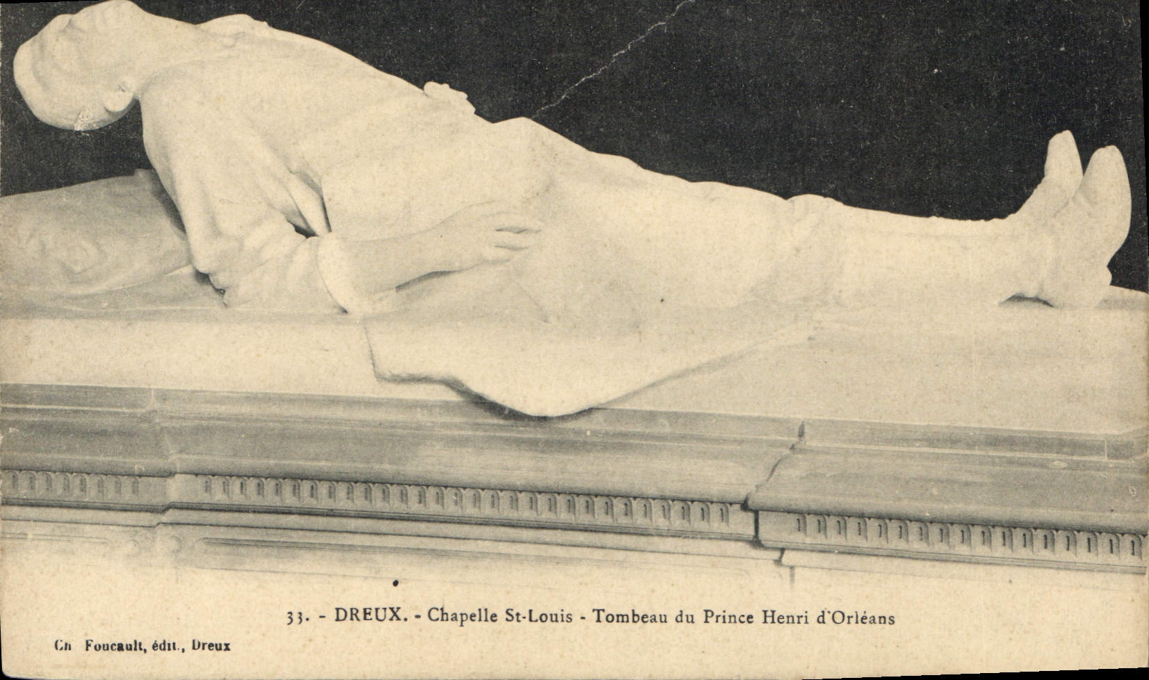 CPA Dreux Chapelle St Louis Tombeau du Prince Henri d'Orleans 