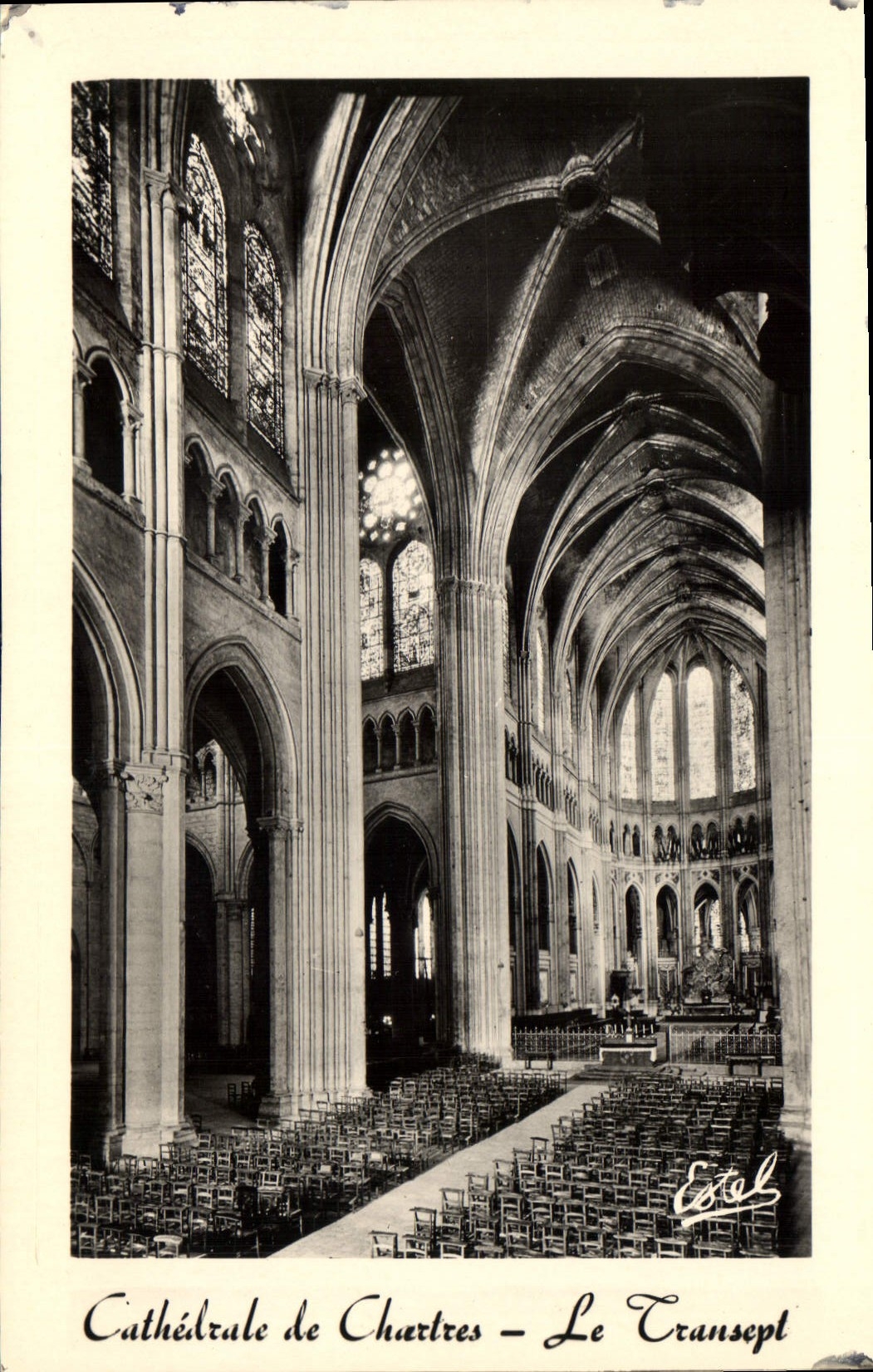 CPA Cathedrale de Chartres le Transept