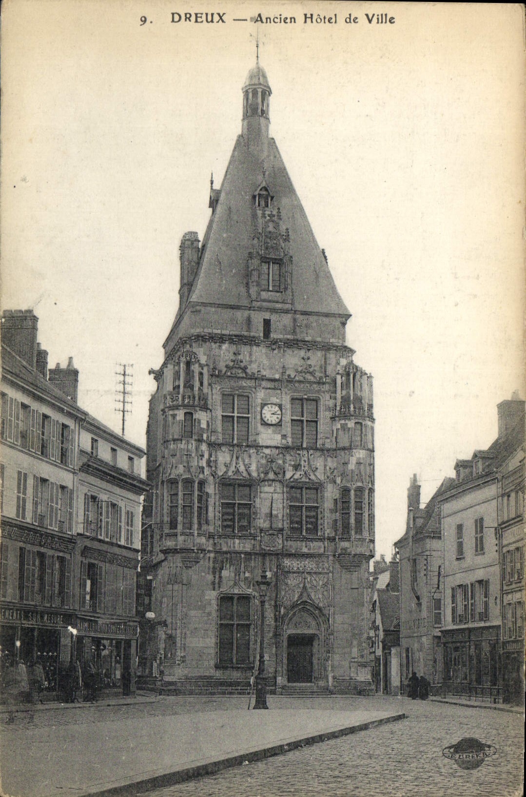 CPA Dreux Ancien Hotel de Ville 