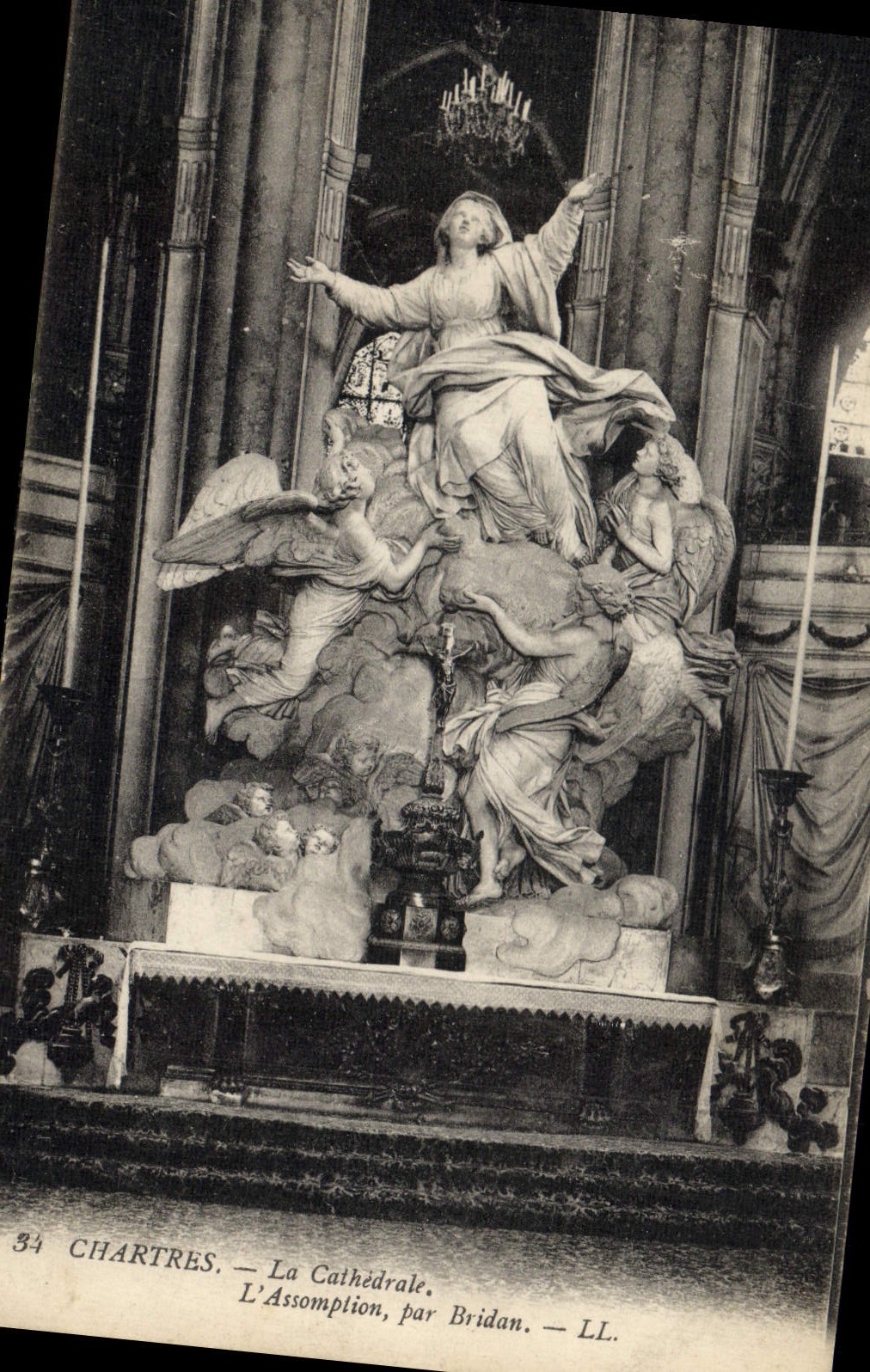 CPA Chartres la Cathedrale l'Assomption par Bridan