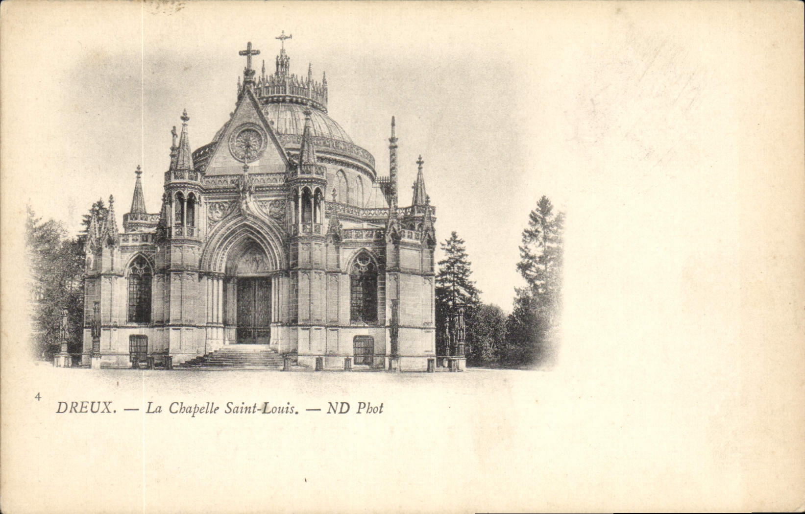 CPA Dreux La Chapelle Saint Louis 