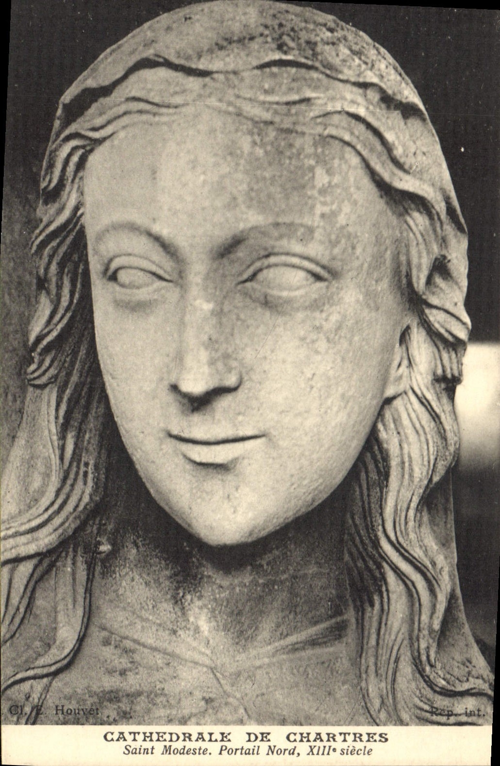 CPA Cathedrale de Chartres Saint Modeste Portail Nord XIII siecle 